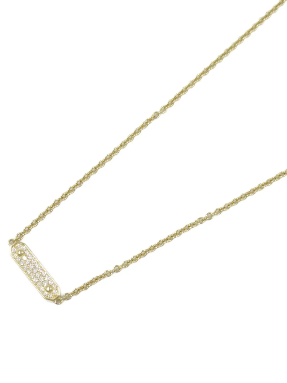 Tiffany & Co. Pre-Owned 2010s 18K yellow gold diamond necklace | Image 2