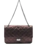 CHANEL Pre-Owned 2013-2014 2.55 leather shoulder bag - Metallic