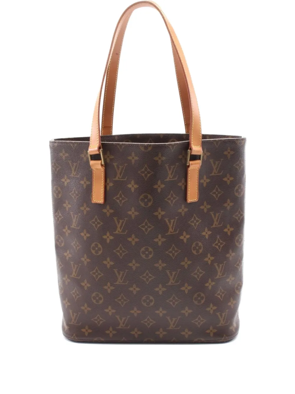 Louis Vuitton Pre-Owned 2002 Vivian GM monogram canvas tote bag | Brown | Image 1