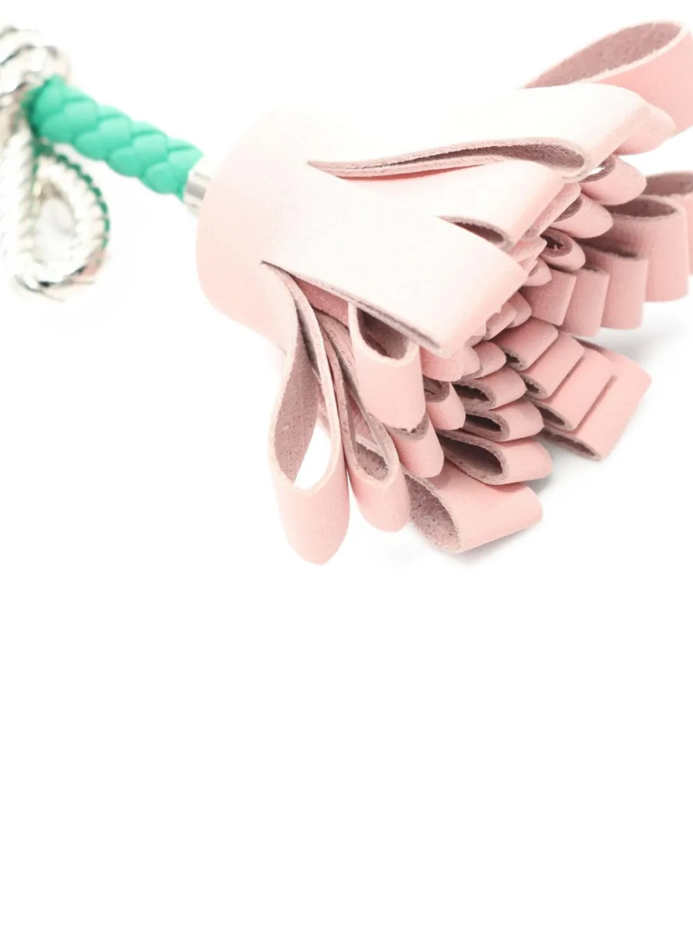 Pre-owned Hermes 2020s Fleur Braided Leather Brooch