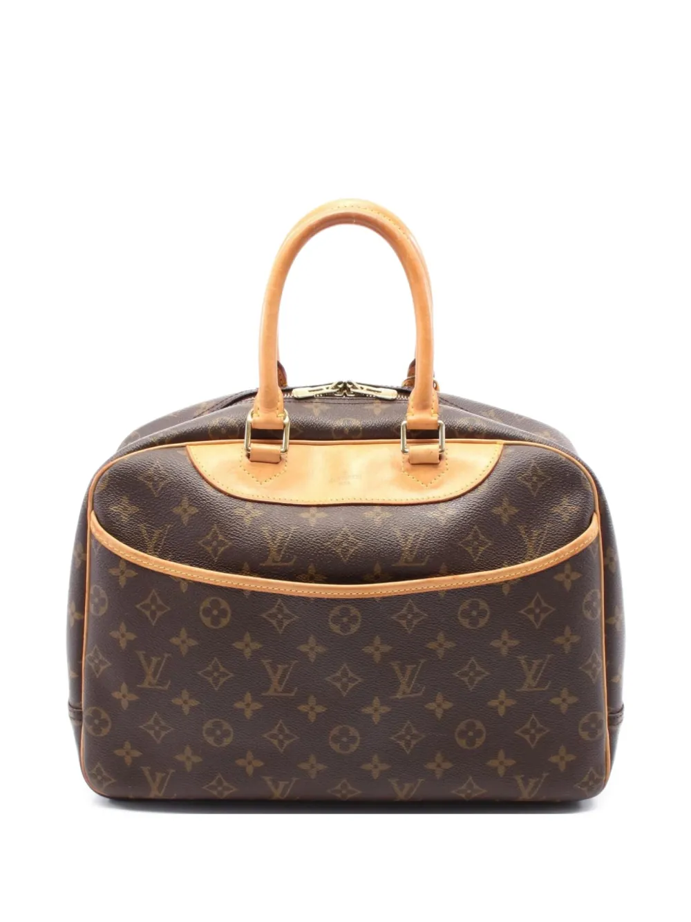 Louis Vuitton Pre-Owned 1998 Deauville Monogram canvas tote bag | Brown | Image 1