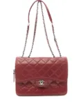 CHANEL Pre-Owned 2013-2014 lambskin shoulder bag - Red