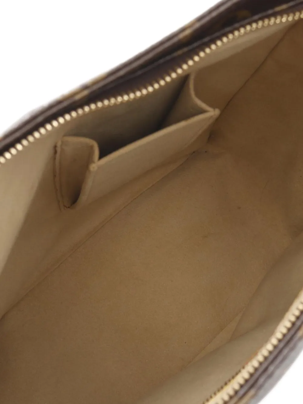 Pre-owned Louis Vuitton 2006 Looping Gm Monogram Shoulder Bag In Brown