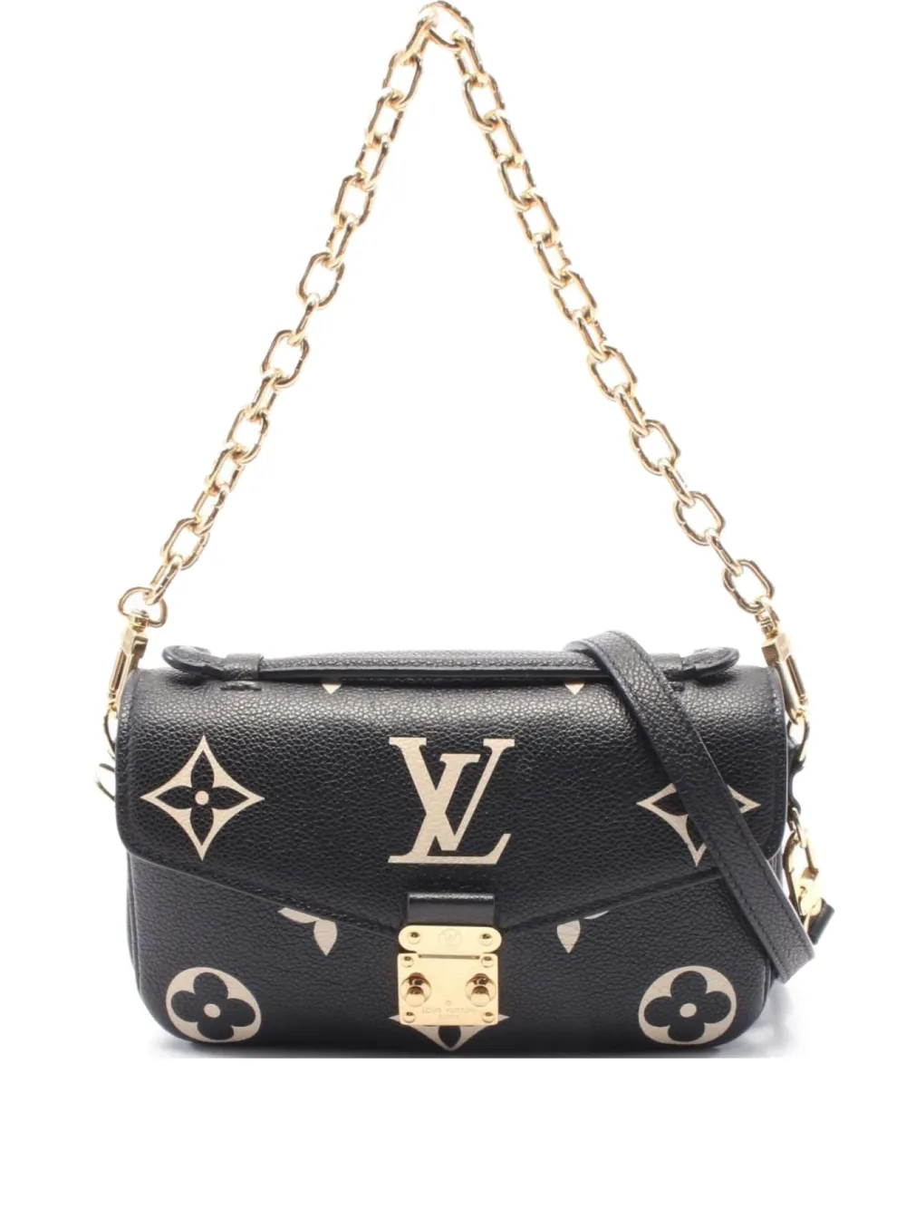 Louis Vuitton Pre-Owned 2021 Pochette Métis two-way handbag - ブラック Louis Vuitton Pre-Owned 2021 Pochette Métis two-way handbag - ブラック