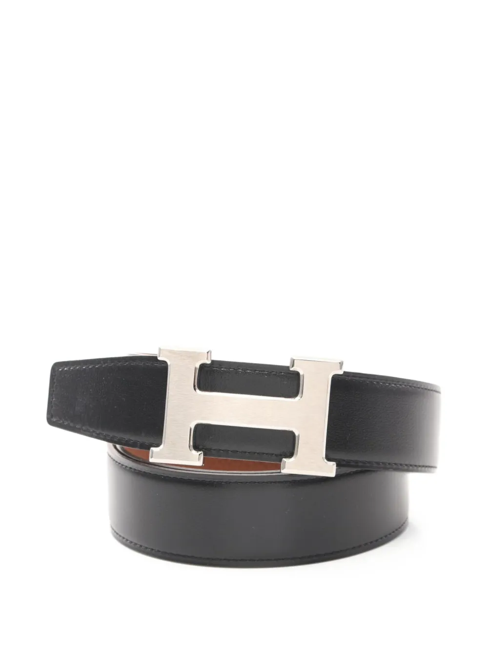 Hermès Pre-Owned 2021 Constance belt - ブラック Hermès Pre-Owned 2021 Constance belt - ブラック