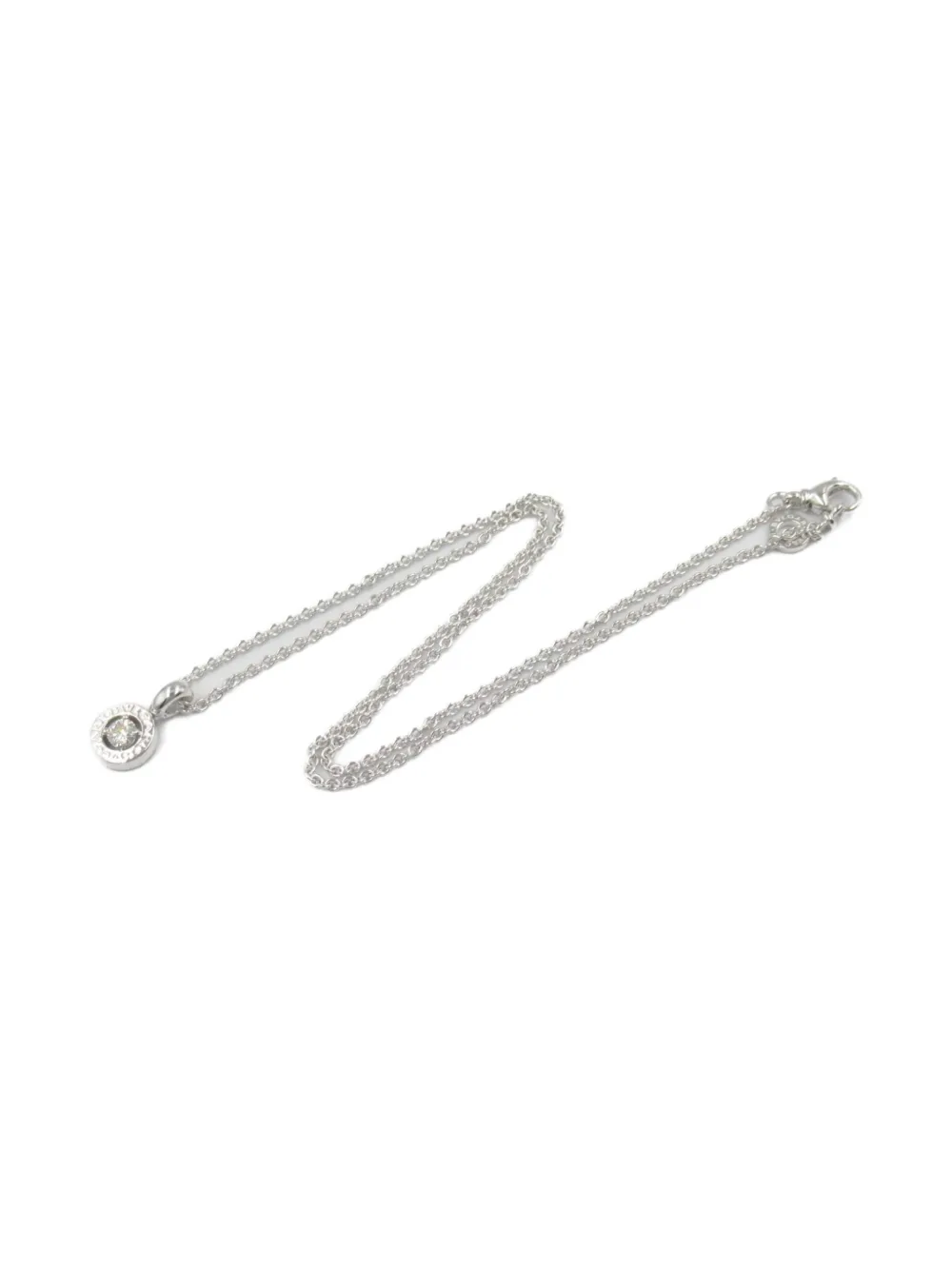 Bvlgari Pre-Owned 10's 18kt white gold diamond necklace | Image 2