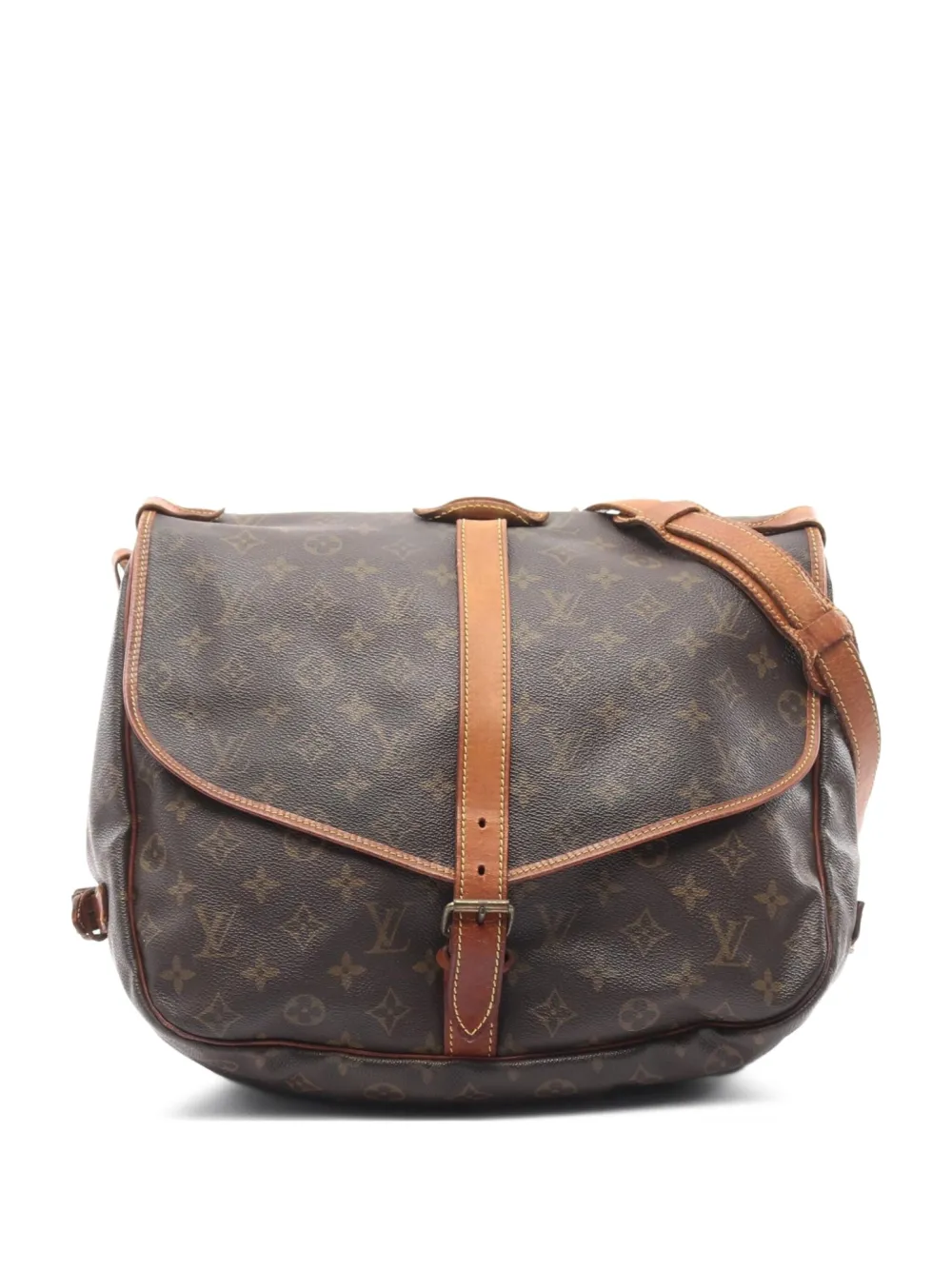 Louis Vuitton Pre-Owned 1991 Monogram Saumur shoulder bag | Brown | Image 1
