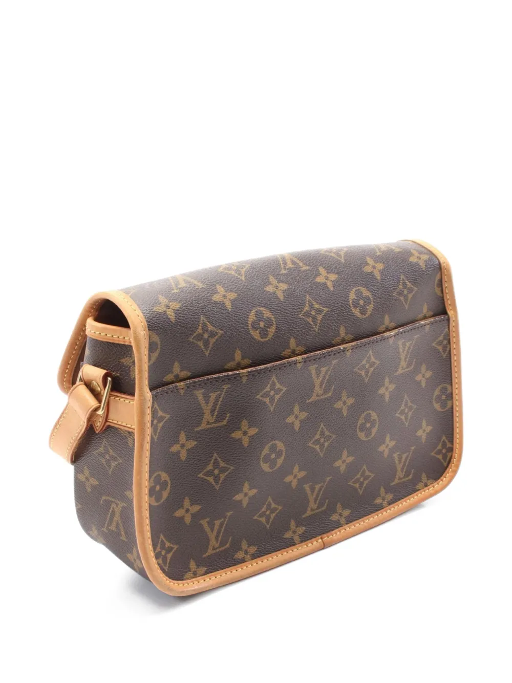 Pre-owned Louis Vuitton 2010 Sologne Shoulder Bag In Brown