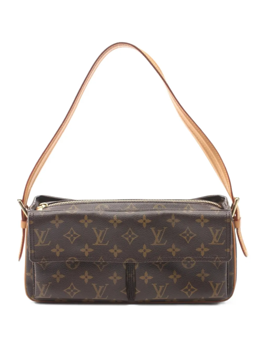 Louis Vuitton Pre-Owned 2004 ヴィバシテ MM ショルダーバッグ - ブラウン Louis Vuitton Pre-Owned 2004 ヴィバシテ MM ショルダーバッグ - ブラウン