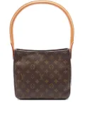 Louis Vuitton Pre-Owned 2002 Looping MM monogram shoulder bag - Brown