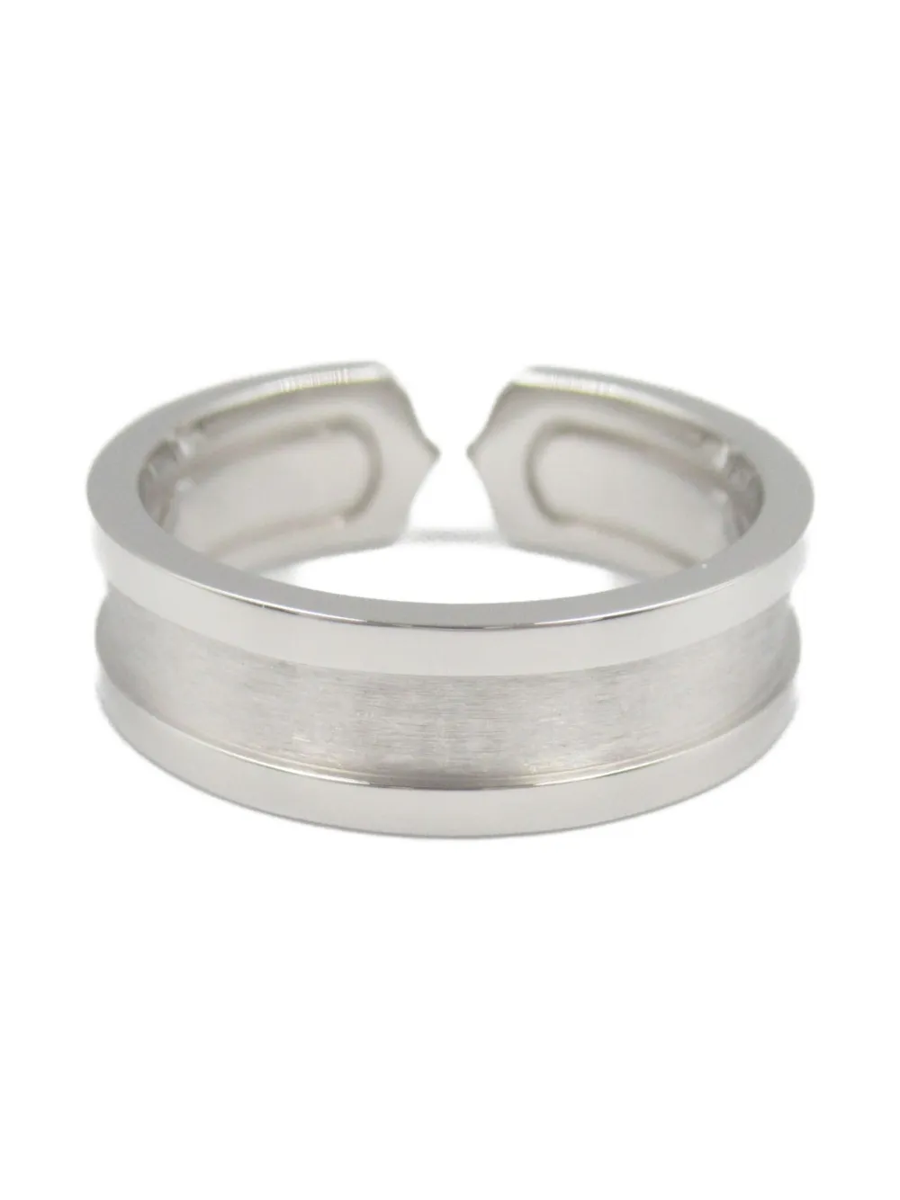 Cartier 2010s 18K white gold C2 ring | Men | Image 2