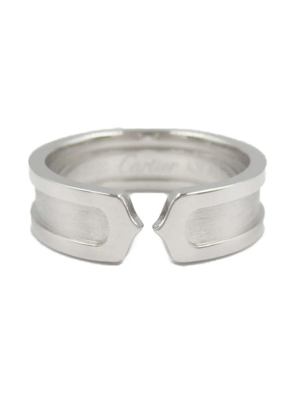 Cartier 2010s 18K white gold C2 ring | Silver | Image 1