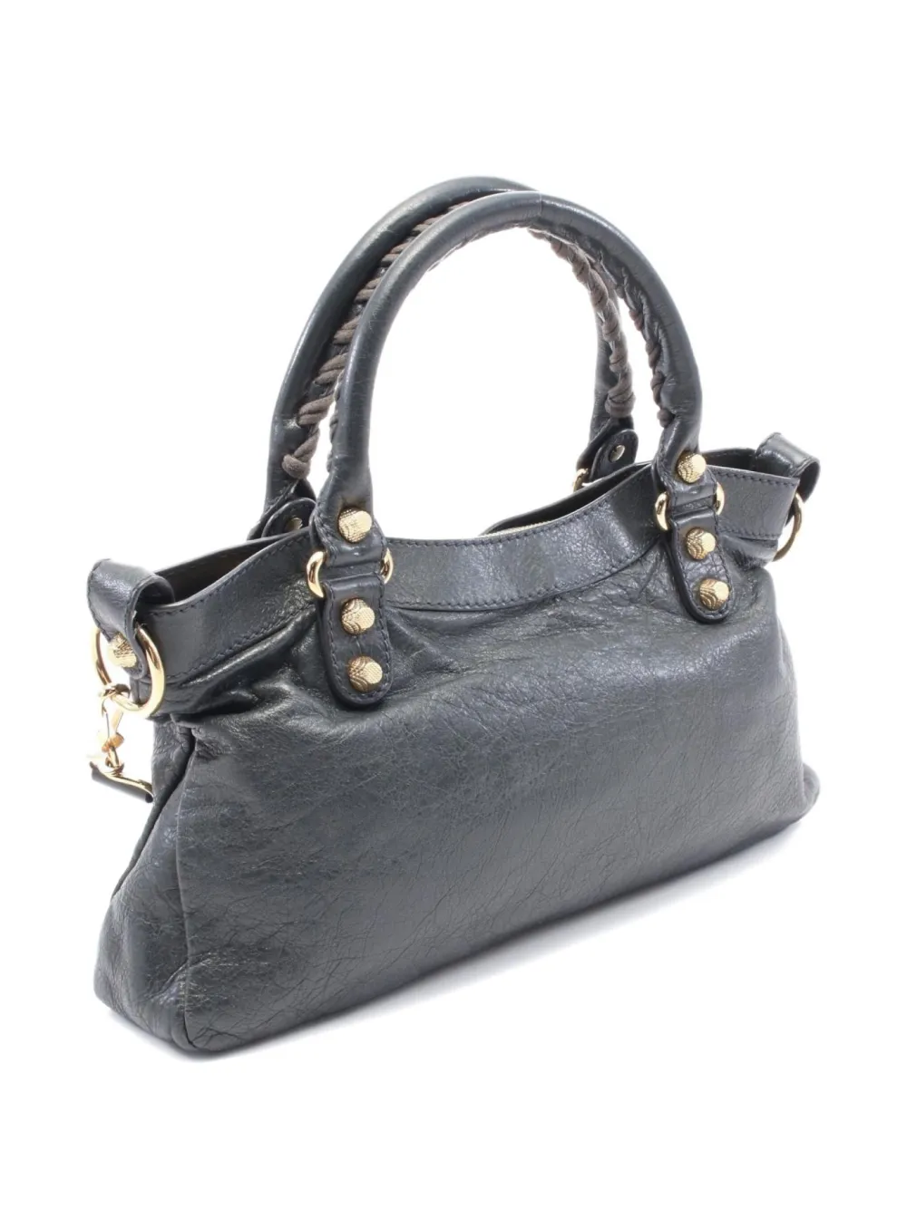 Balenciaga Pre-Owned 2010s leather braided handle bag | Pre-Owned | Image 2