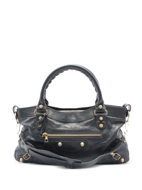 Balenciaga Pre-Owned 2010s leather braided handle bag