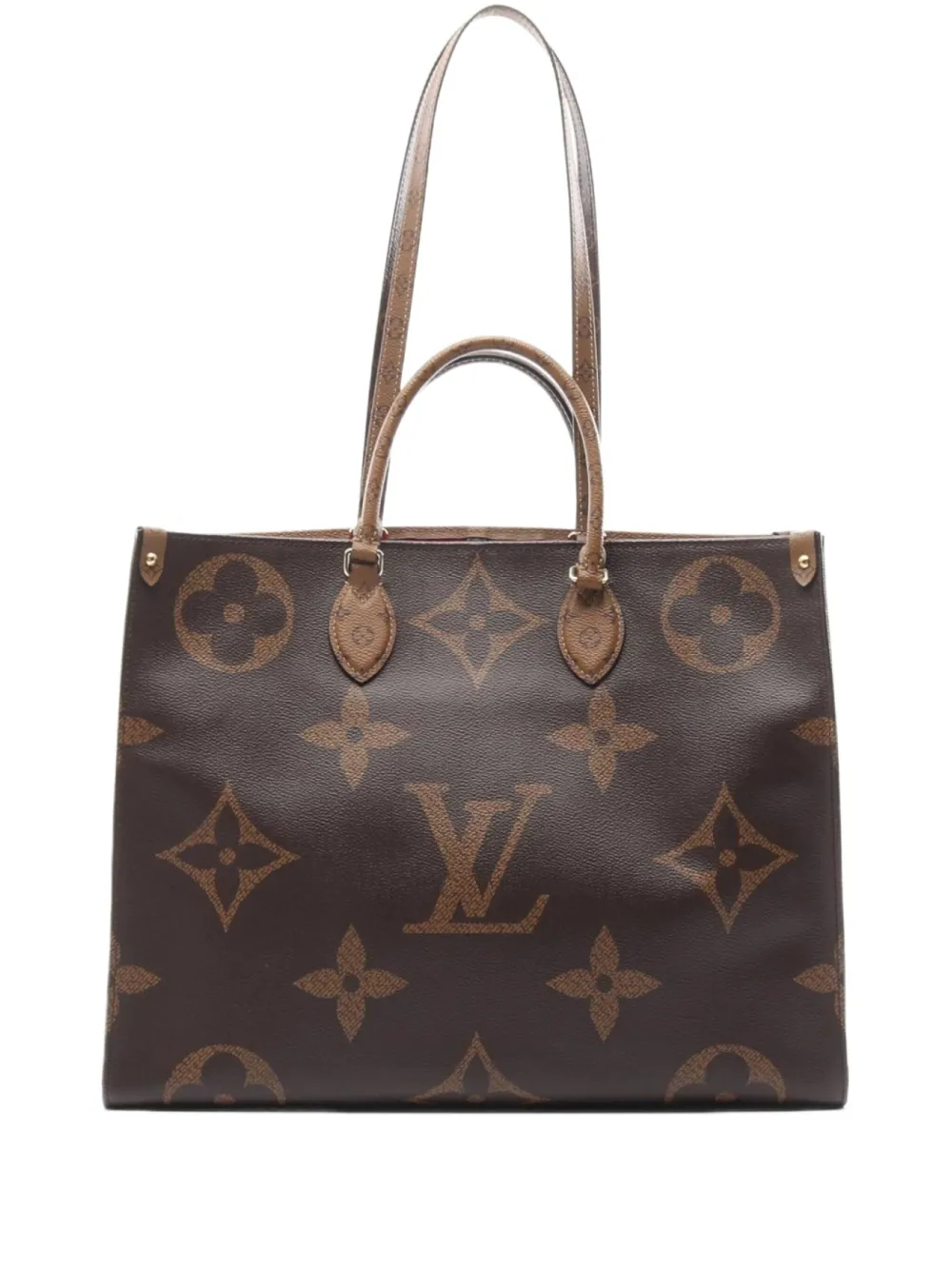 Louis Vuitton Pre-Owned 2019 OnTheGo GM tote bag - ブラウン Louis Vuitton Pre-Owned 2019 OnTheGo GM tote bag - ブラウン