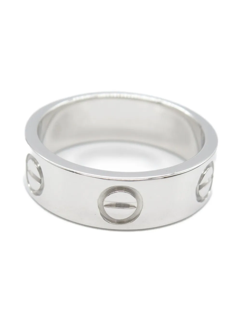 Cartier 2010s 18K white gold Love ring | Silver | Image 1