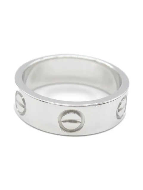 Cartier 2010s 18K white gold Love ring