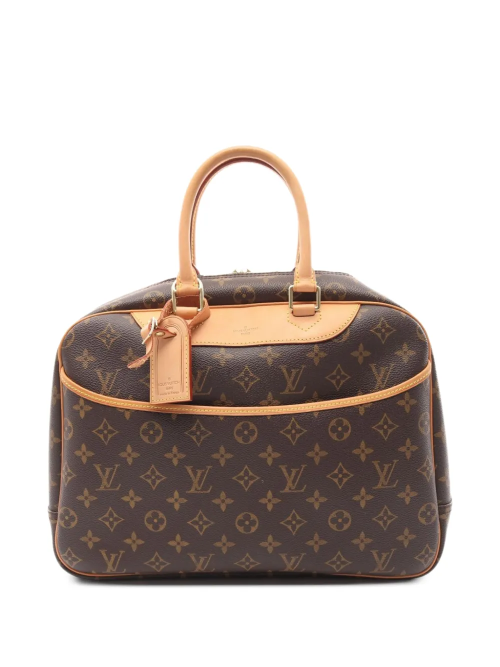 Louis Vuitton Pre-Owned 2002 Deauville Bowling Vanity Monogram handbag | Brown | Image 1