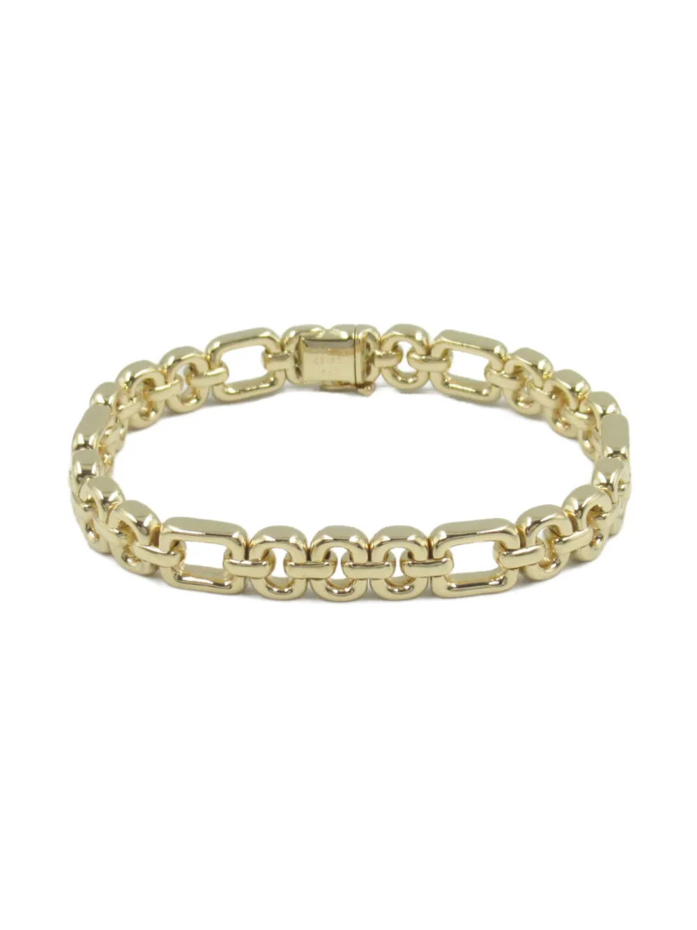 Van Cleef & Arpels Pre-Owned 10's 18kt yellow gold chain bracelet | Image 2