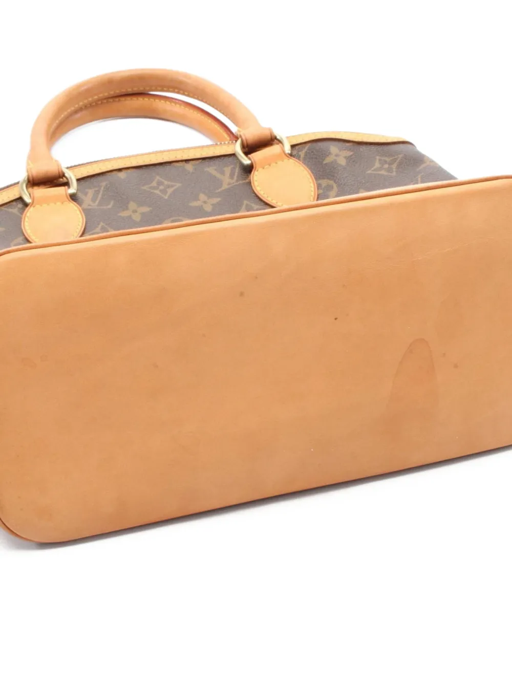 Pre-owned Louis Vuitton 2006 Lockit Handbag In Brown