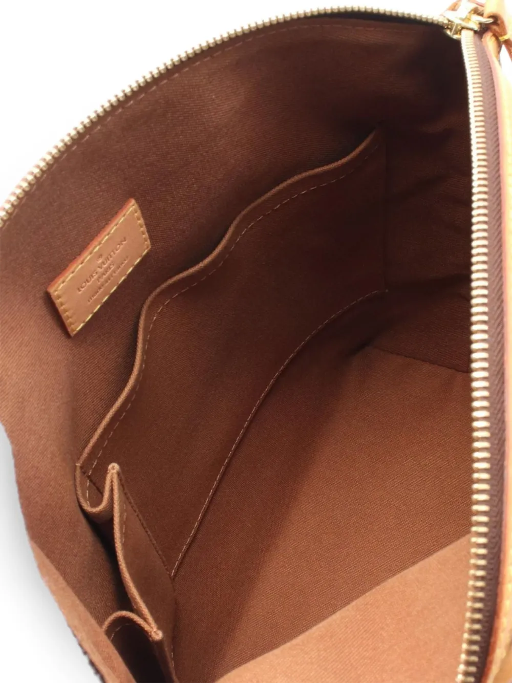 Pre-owned Louis Vuitton 2006 Lockit Handbag In Brown