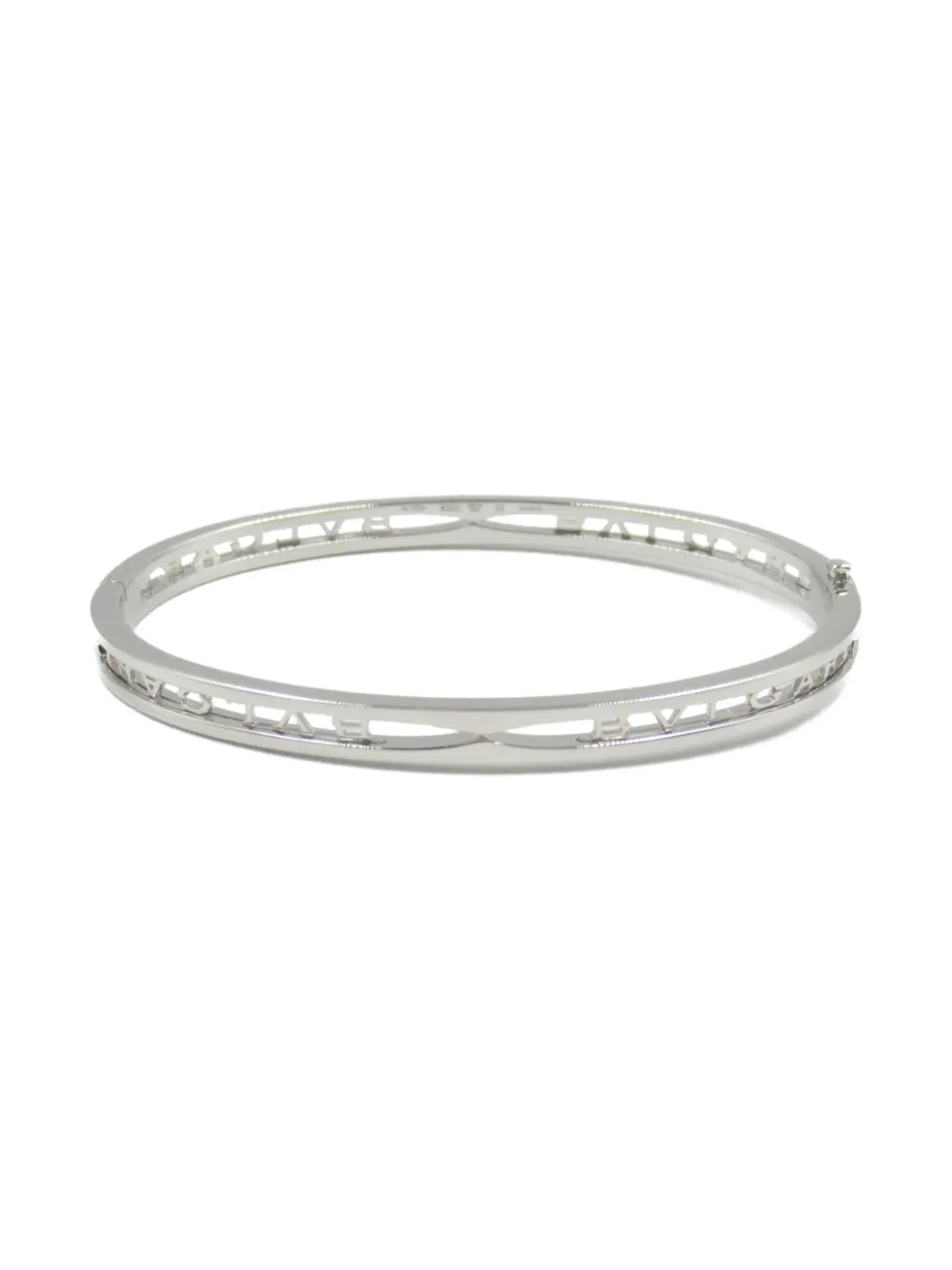 Bvlgari Pre-Owned 2010s 18K white gold B.Zero1 bracelet - シルバートーン Bvlgari Pre-Owned 2010s 18K white gold B.Zero1 bracelet - シルバートーン
