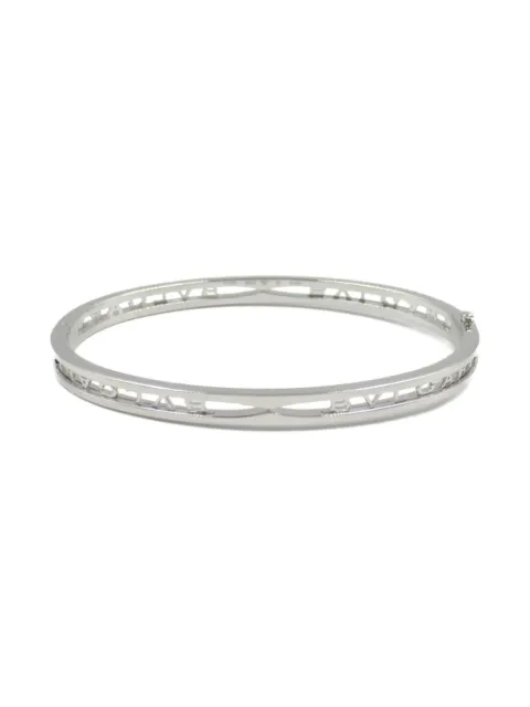 Bvlgari Pre-Owned 2010s 18K white gold B.Zero1 bracelet 
