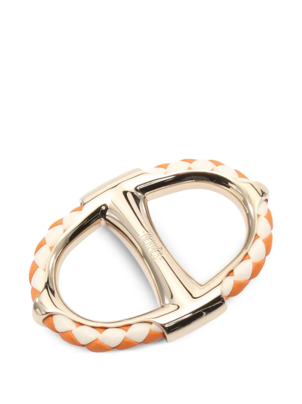 Hermès Pre-Owned 2010s Chaine D'Ancre scarf ring | Image 2