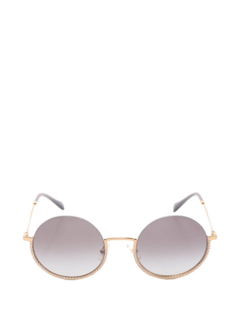 Pre-owned Miu Miu 2010s Round-frame Sunglasses