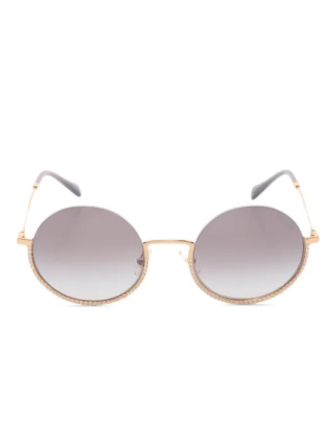 Miu Miu Pre-Owned 2010s round-frame sunglasses