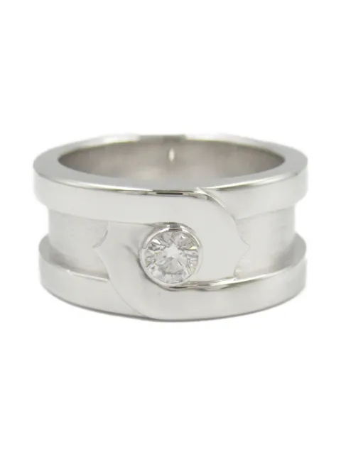 Cartier 2010s 18K white gold 2C Fortune 88 diamond ring