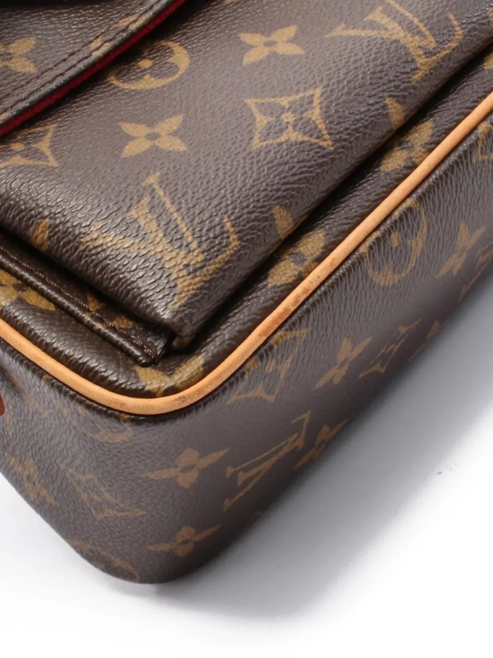 Pre-owned Louis Vuitton 2006 Vivacite Mm Monogram Canvas Shoulder Bag
