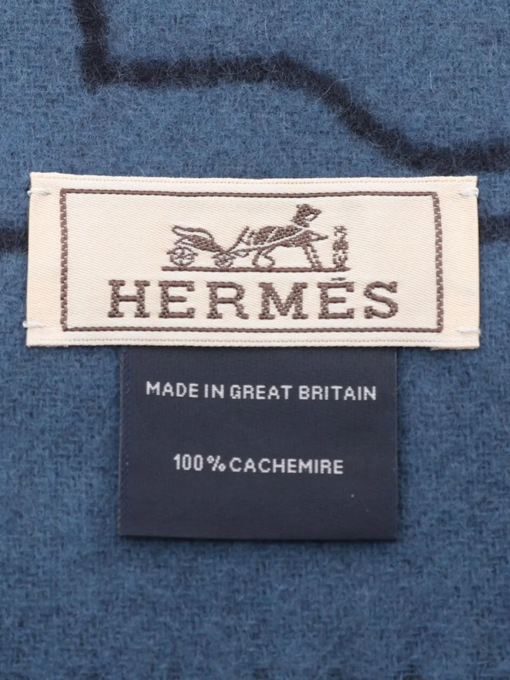 Hermès Pre-Owned mascada de cachemira Mors A Jouets 2010 | Image 2