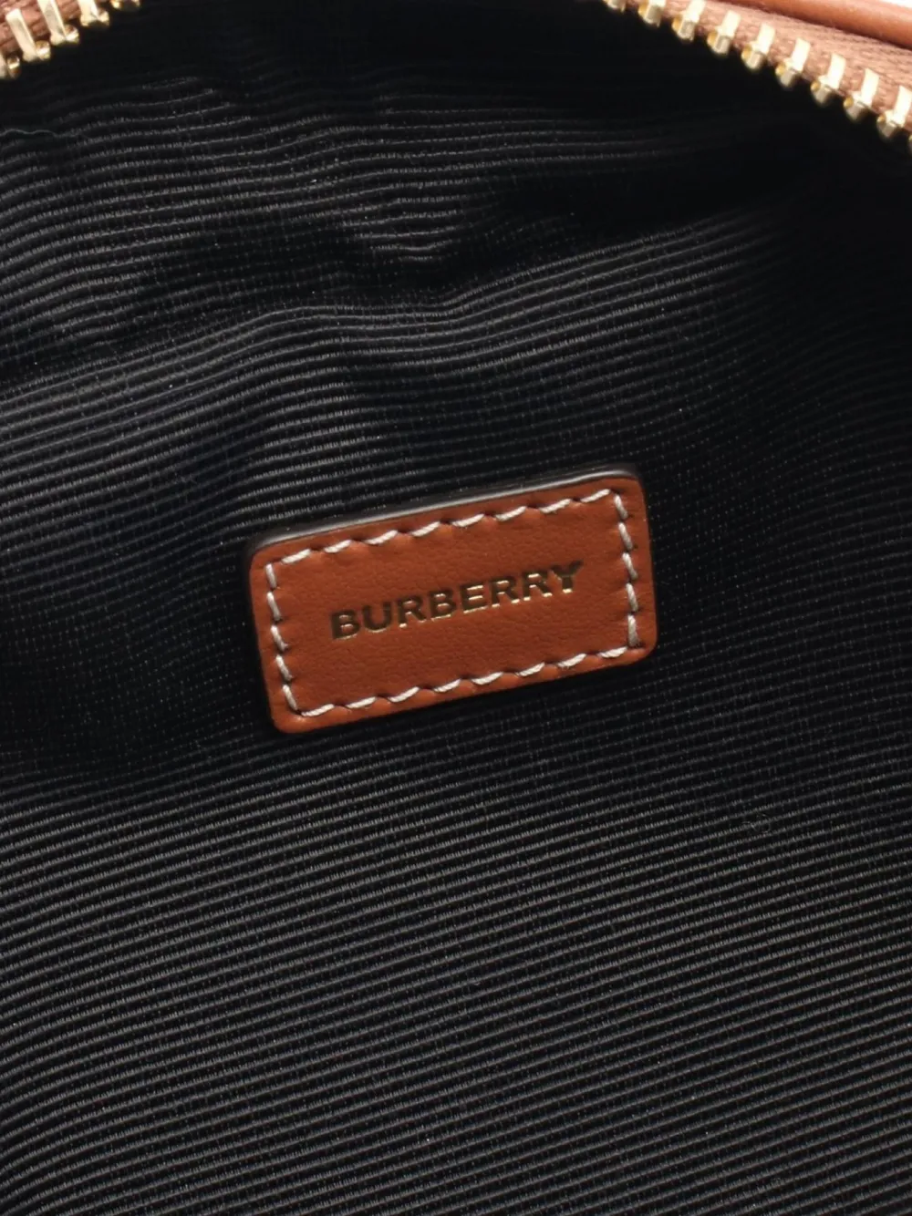 Pre-owned Burberry 2010s Check-patterned Makeup Bag