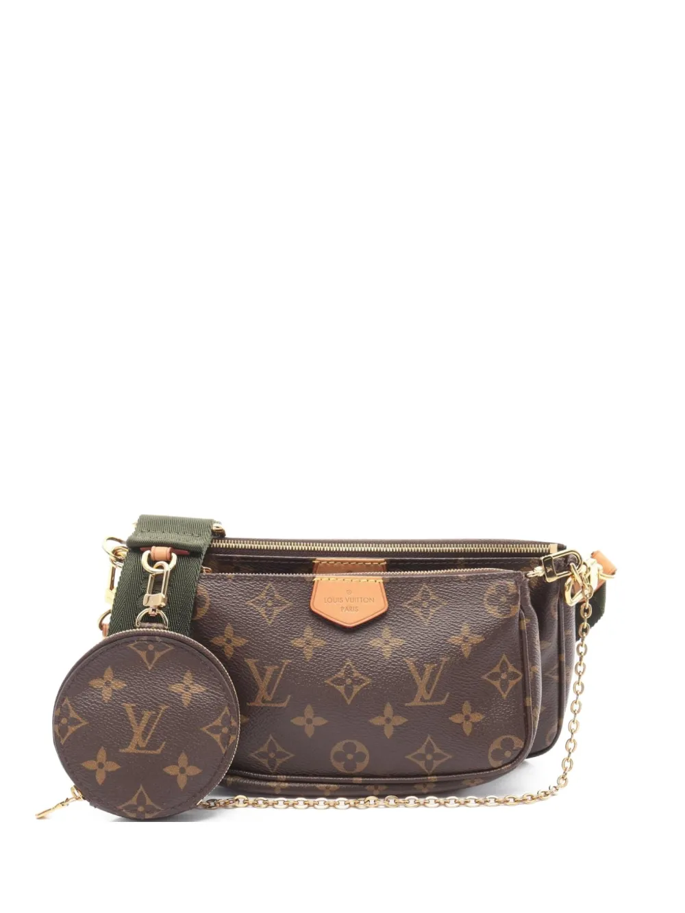 Louis Vuitton Pre-Owned 2021 Multi-Pochette Accessoires bag - ブラウン Louis Vuitton Pre-Owned 2021 Multi-Pochette Accessoires bag - ブラウン