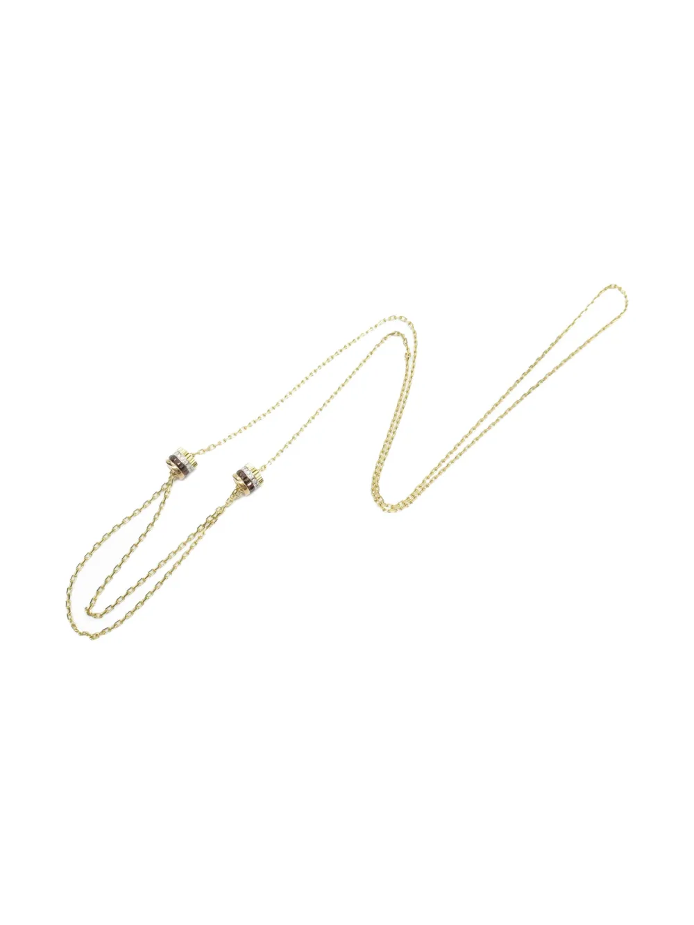 Boucheron Pre-Owned 2010s 18K gold Quatre Classique diamond necklace | Men | Image 2