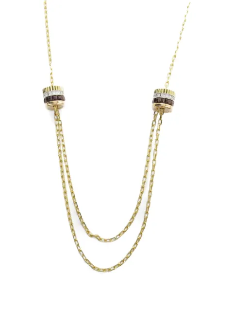 Boucheron Pre-Owned 2010s 18K gold Quatre Classique diamond necklace