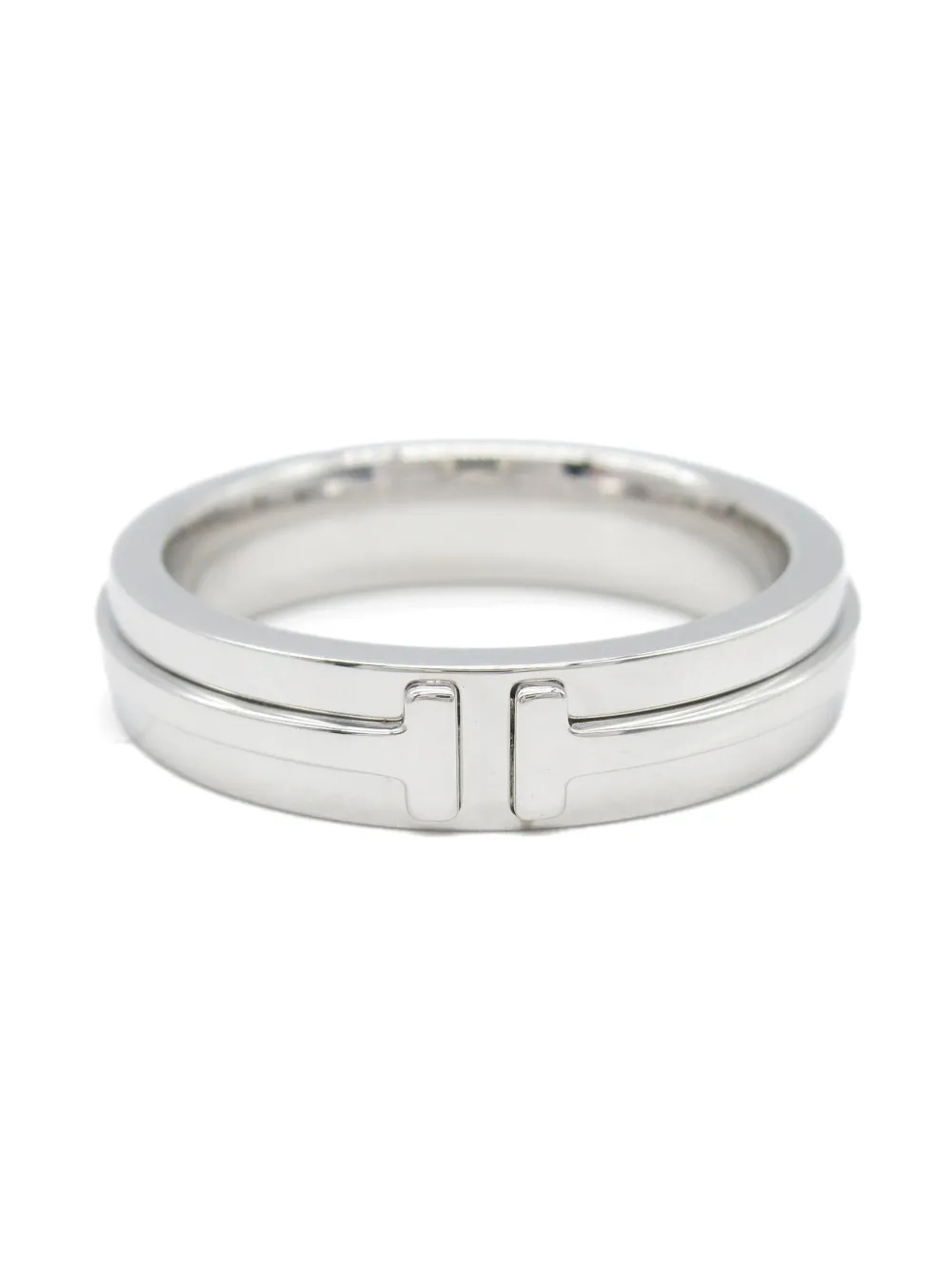 Tiffany & Co. Pre-Owned 2010s 18K white gold Narrow ring | Silver | Image 1