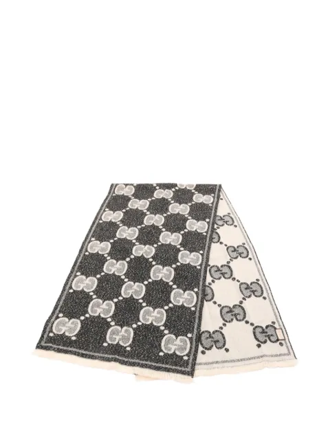 Gucci Pre-Owned fular con motivo GG en jacquard 2000