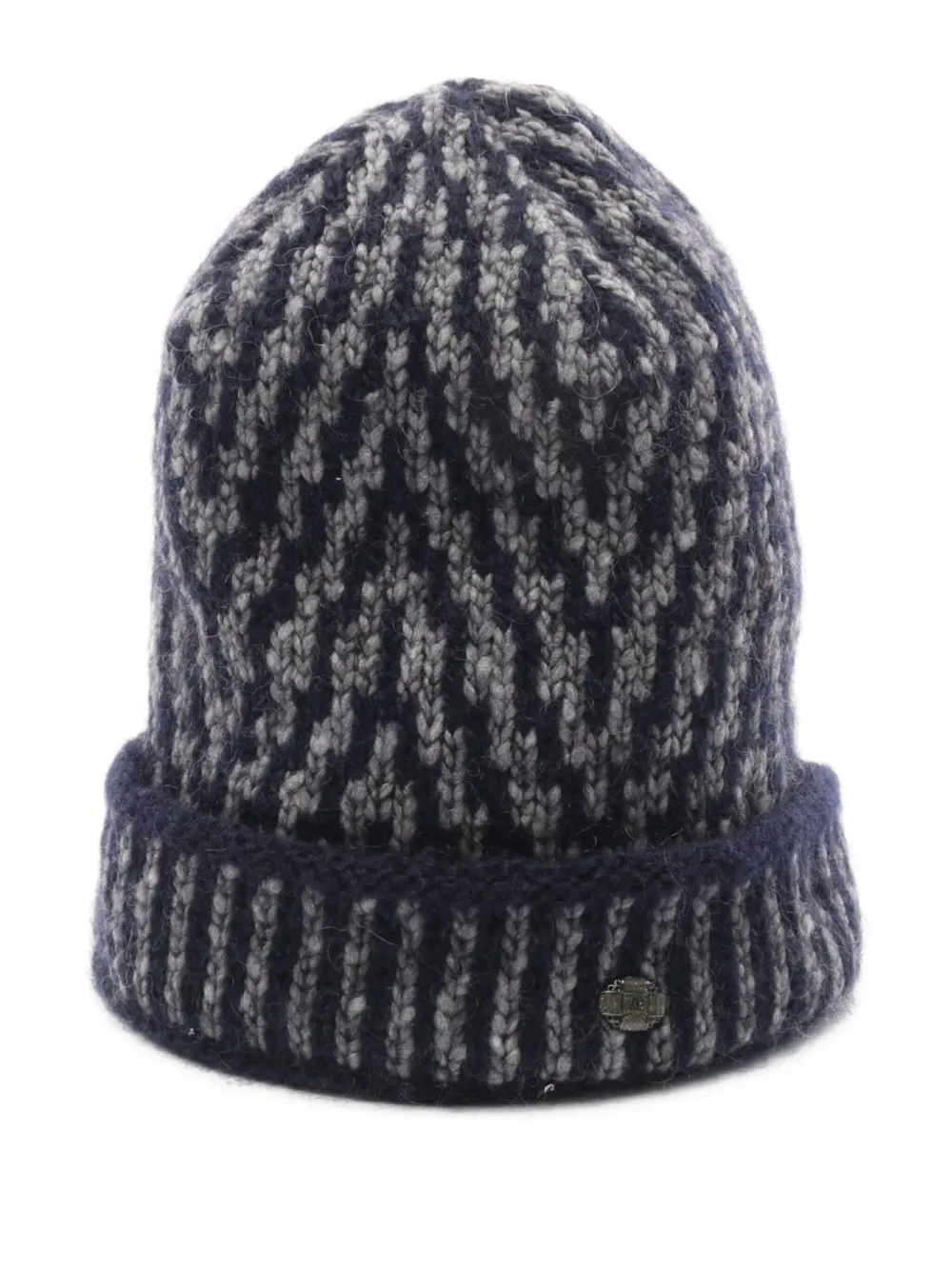 CHANEL Pre-Owned 1986-1988 Coco Mark knitted beanie | Image 2