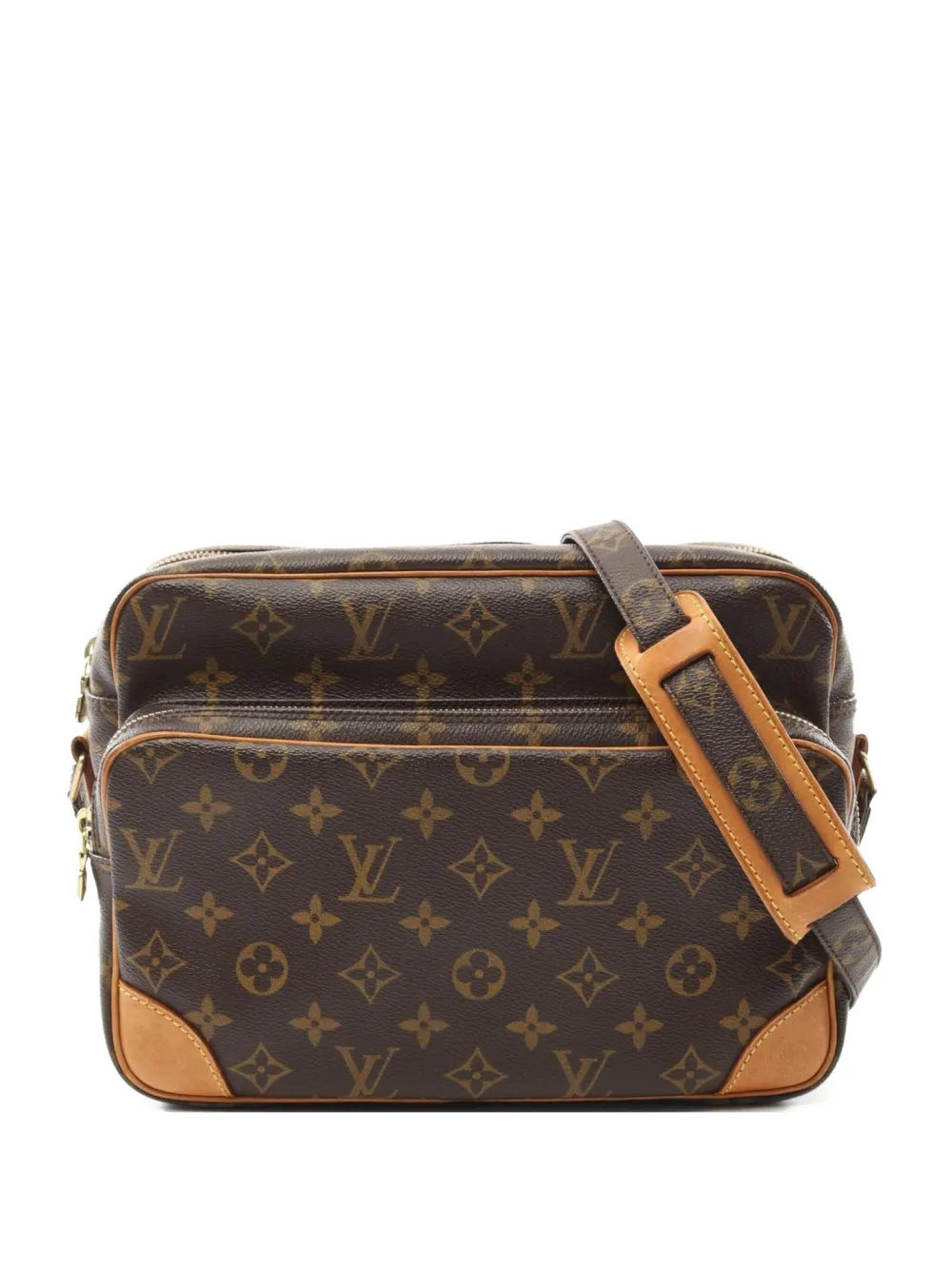 Louis Vuitton Pre-Owned 2003 ナイル モノグラム キャンバス ショルダーバッグ - ブラウン Louis Vuitton Pre-Owned 2003 ナイル モノグラム キャンバス ショルダーバッグ - ブラウン