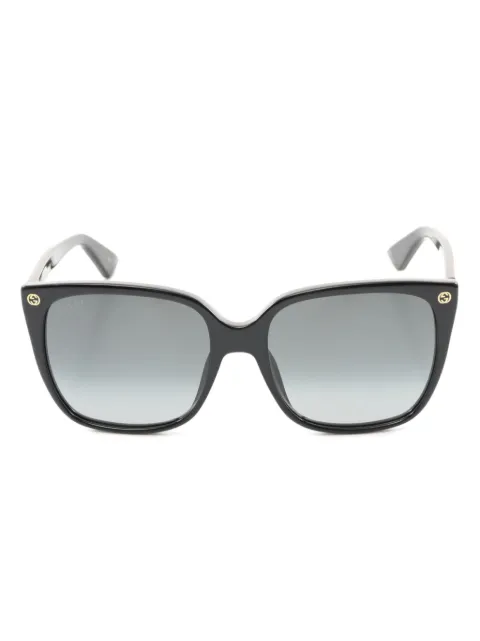 Gucci Pre-Owned lentes con armazón cuadrada 2020