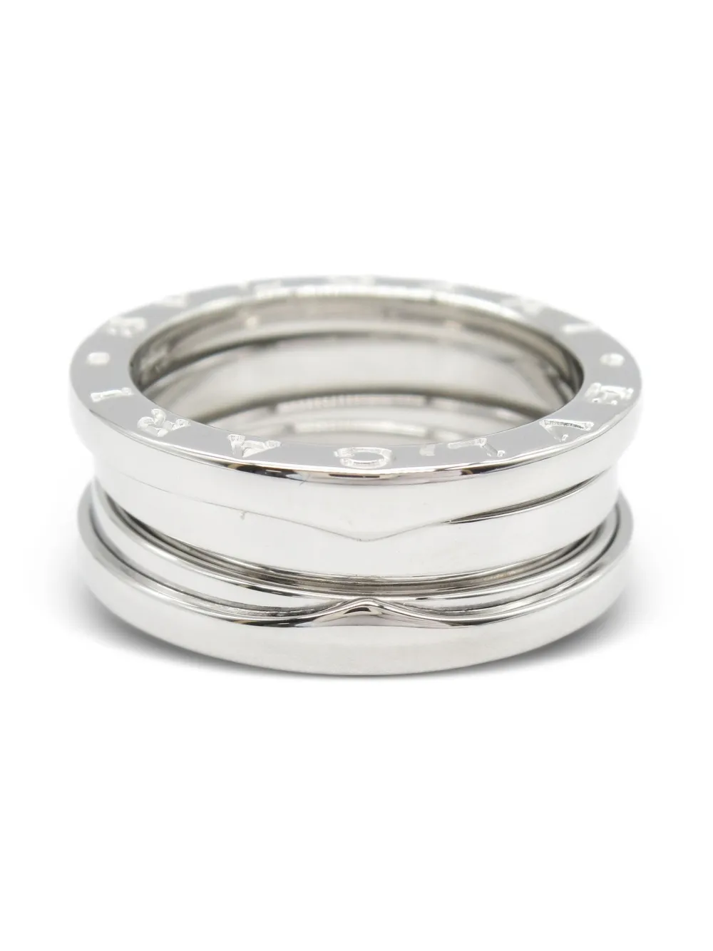 Bvlgari Pre-Owned 2010s 18K white gold B.Zero1 ring | Silver | Image 1