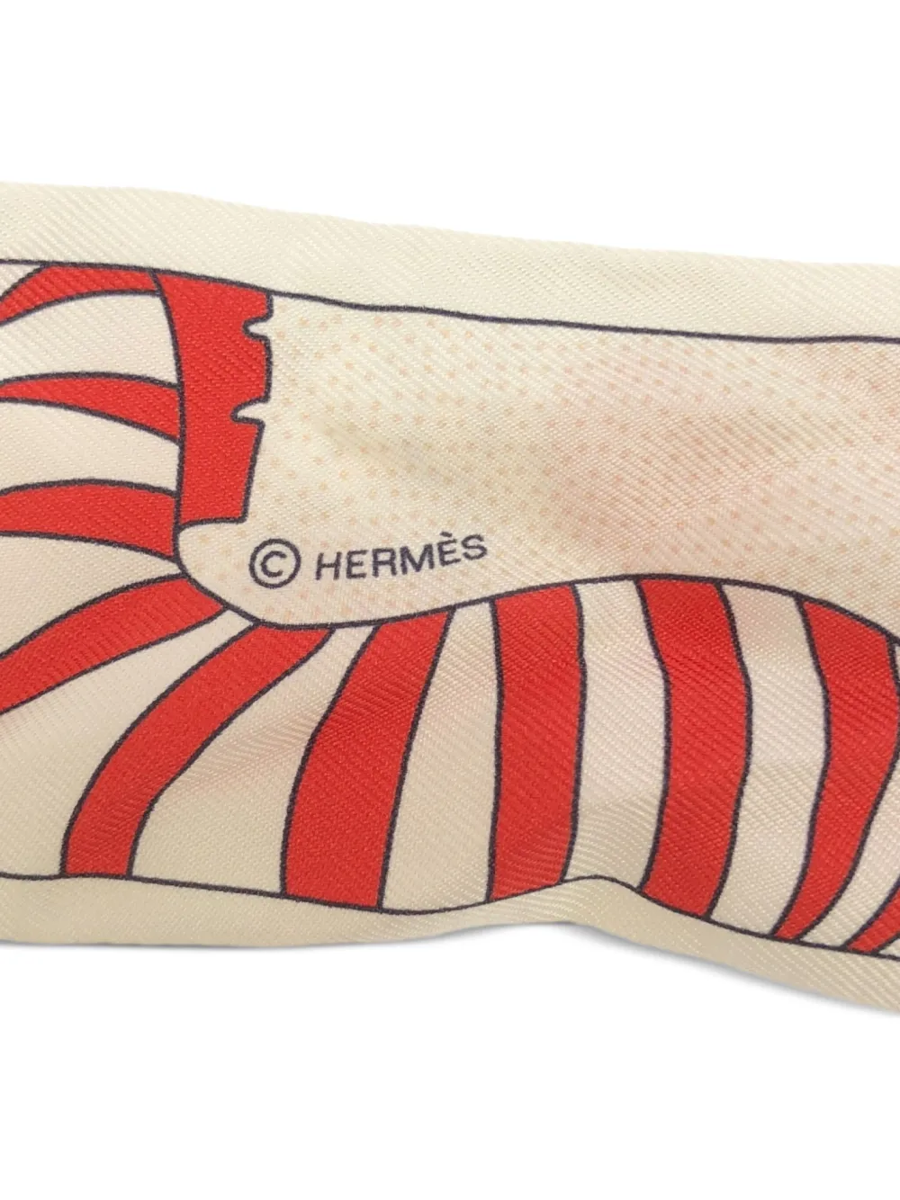 Pre-owned Hermes 2000s Twilly Scarf