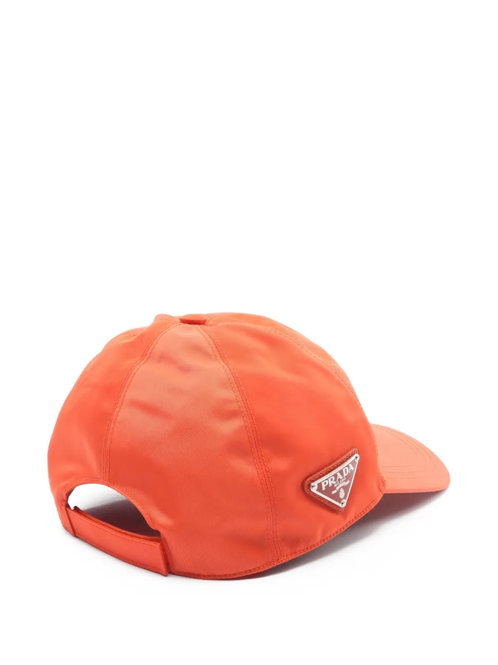 Prada Pre-Owned 2010s triangle-logo baseball cap | Men | Image 2