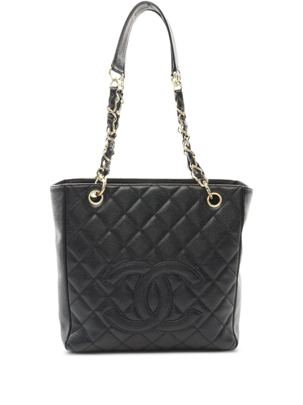 CHANEL Pre-Owned 2003-2004 Matelasse handbag - BLACK CHANEL Pre-Owned 2003-2004 Matelasse handbag - BLACK