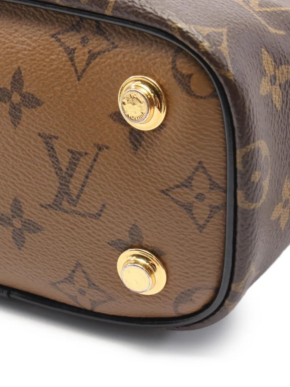 Pre-owned Louis Vuitton 2020 Vanity Pm Two-way Handbag In Brown