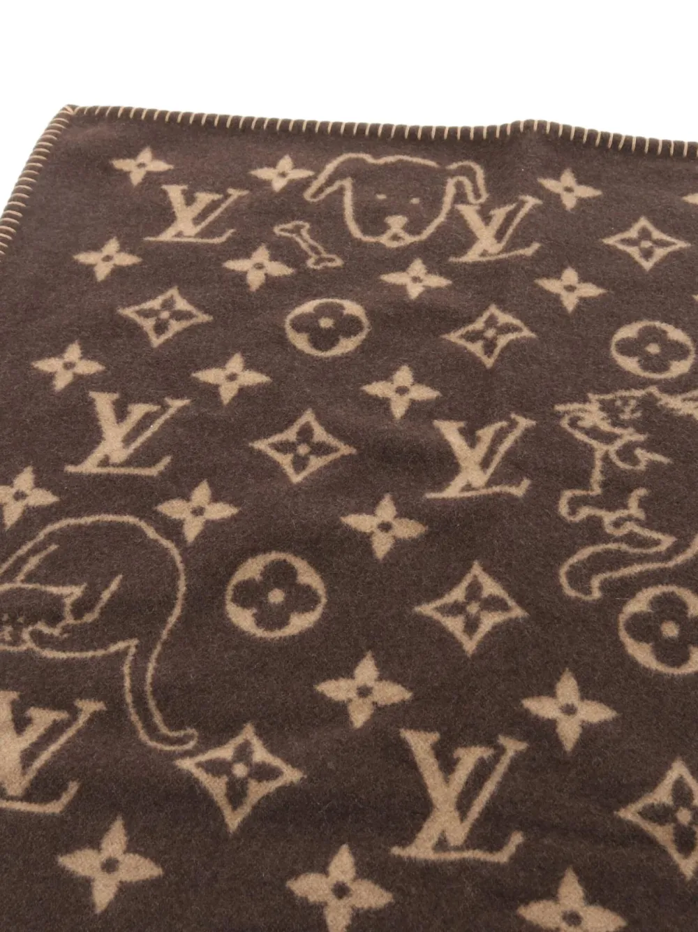 Louis Vuitton Pre-Owned frazada Quverture Catgram pequeña 2018 | Hombre | Image 2