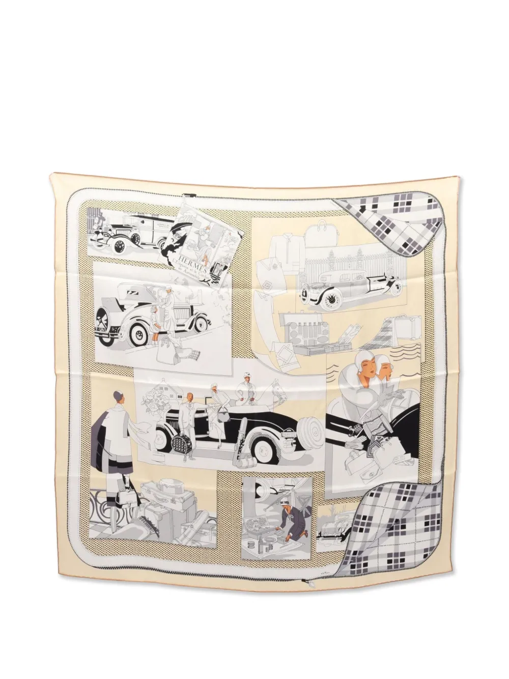 Hermès Pre-Owned 2000s silk scarf | Neutrals | Image 1