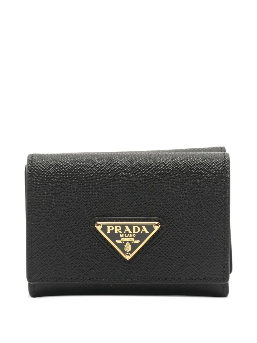 Pre-owned Prada Saffiano Leather Cardholder